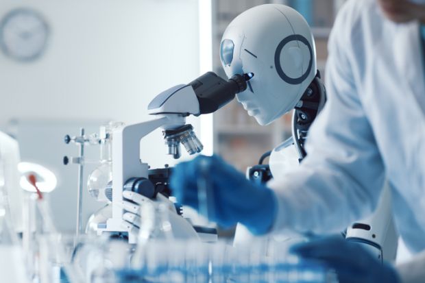 Researchers in Laboratory